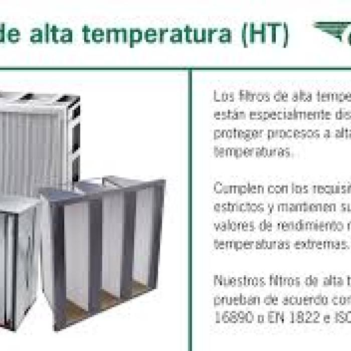 Filtros CAMFIL alta temperatura