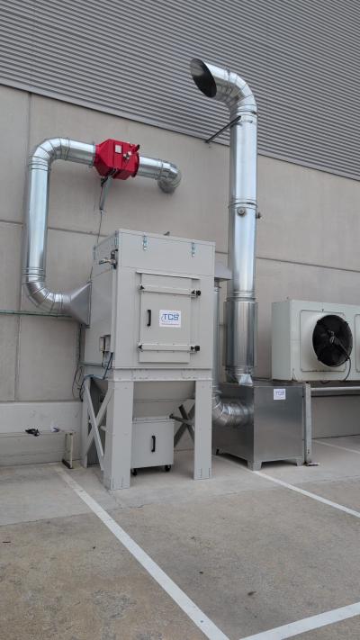 Filtro ATEX con válvula antiretorno Filtro ATEX con válvula antiretorno